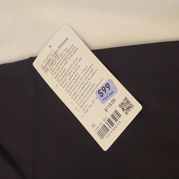 Wunder Train Ribbed HR Tight Ribbed - Picture 5 of 5